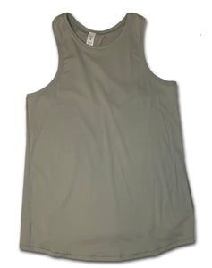 Vitality - Tie Back Tank - Glade Green