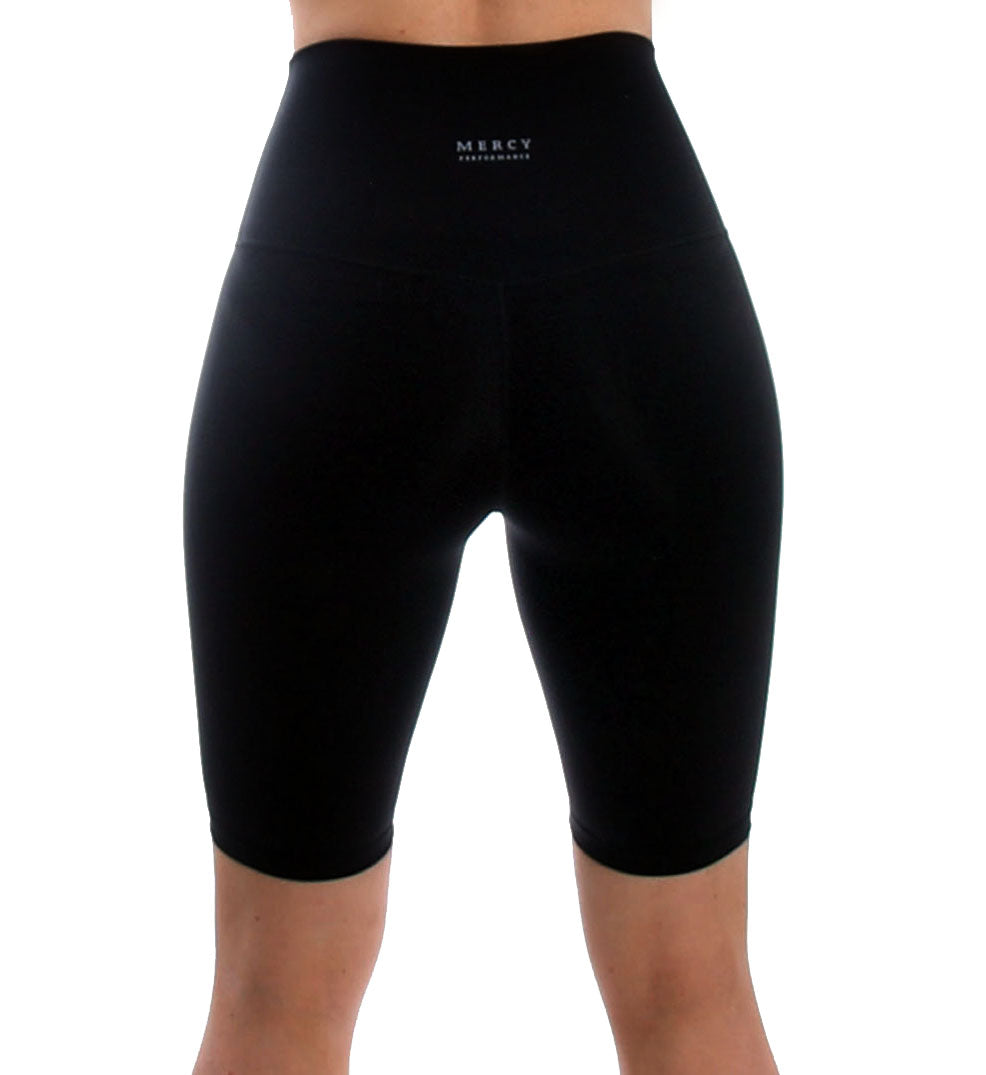 NOW OR NEVER- Vitality Biker Short - Midnight Black