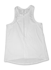 Vitality - Tie Back Tank - White