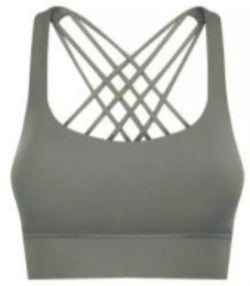  Vitality Women's Formation Scoop Bra, Midnight Heather, XS :  Clothing, Shoes & Jewelry