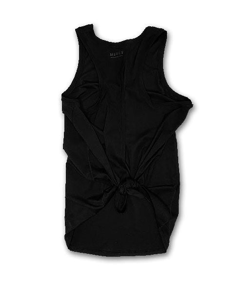 Vitality - Tie Back Tank - Black